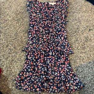 Michael kors size small ruffle dress